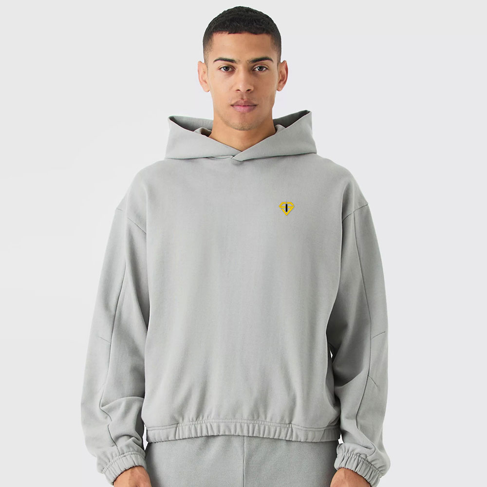 Oversized Boxy Official Spray Wash Hoodie