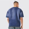 Man Side Panel 1/4 Zip Funnel Neck Sweatshirt - Image 2