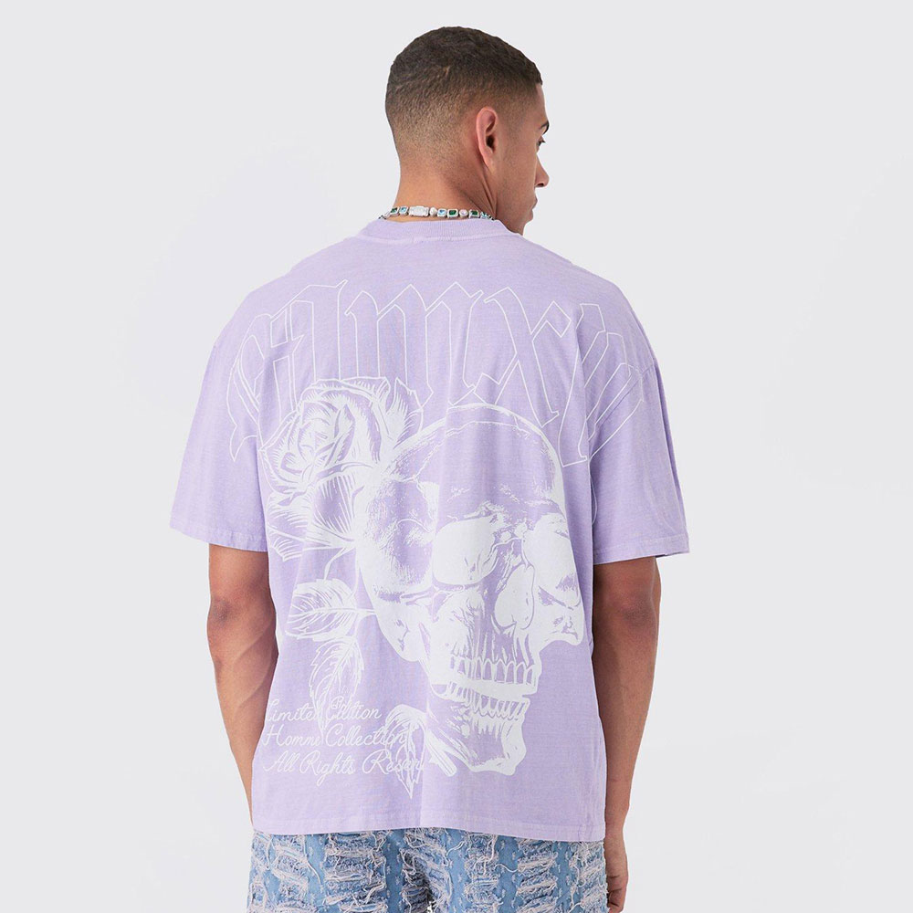 Oversized Mickey Mouse Large Scale License T-Shirt